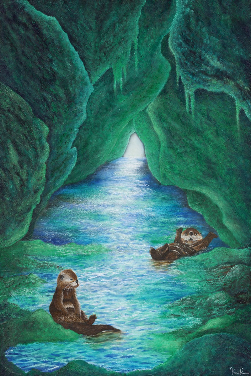 Lazy Day — an opening in the rock with light beyond